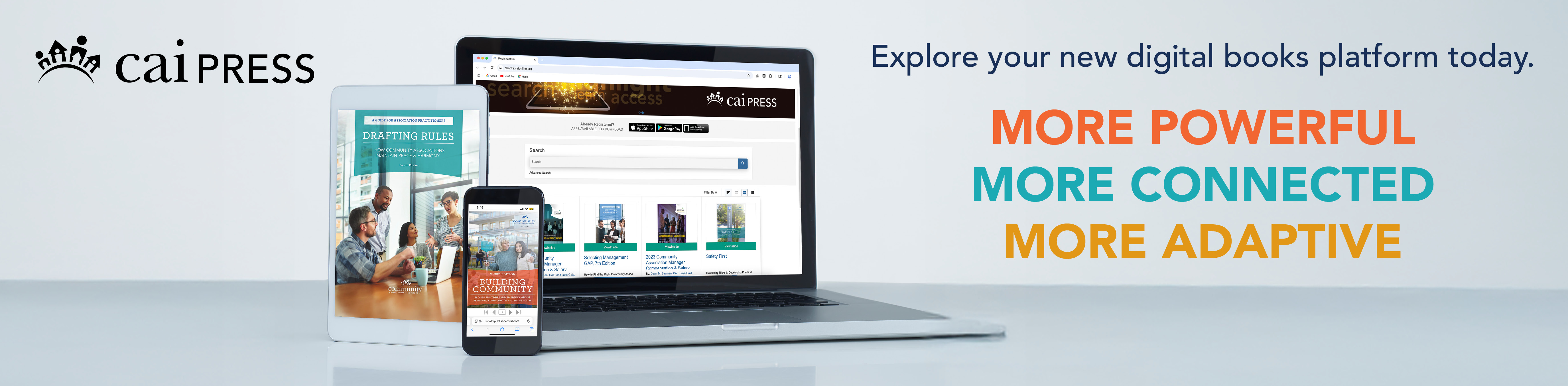 powerful connected adaptive, new digital book platform